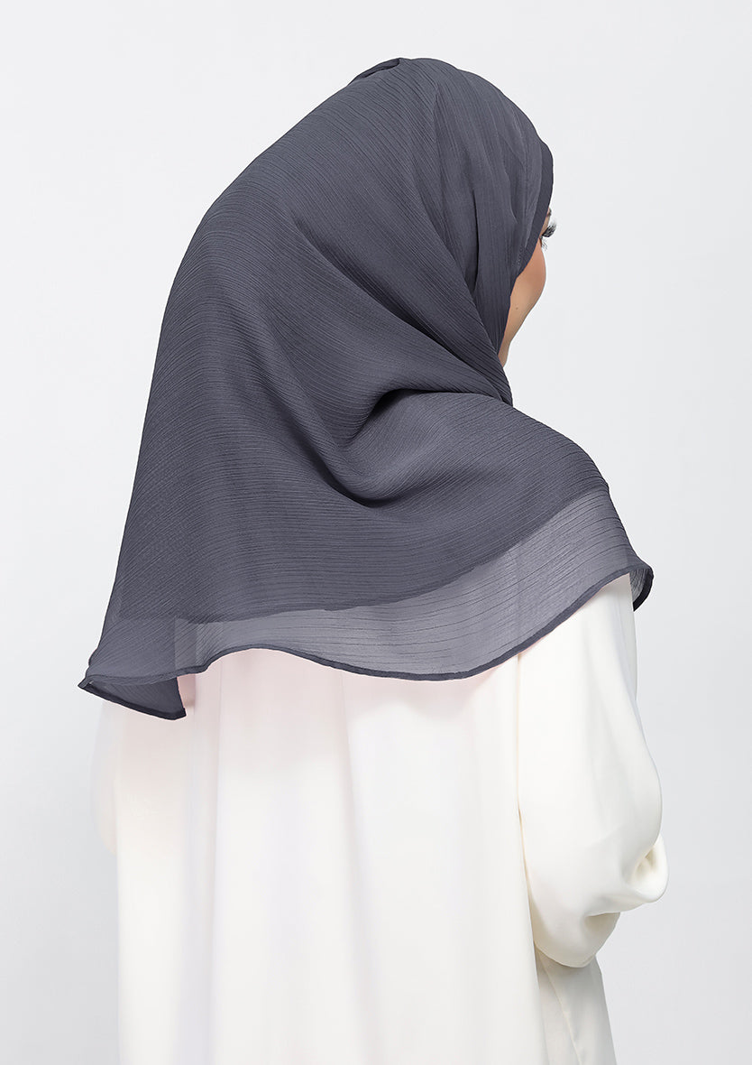 Iron-Plain Crinkled Chiffon
