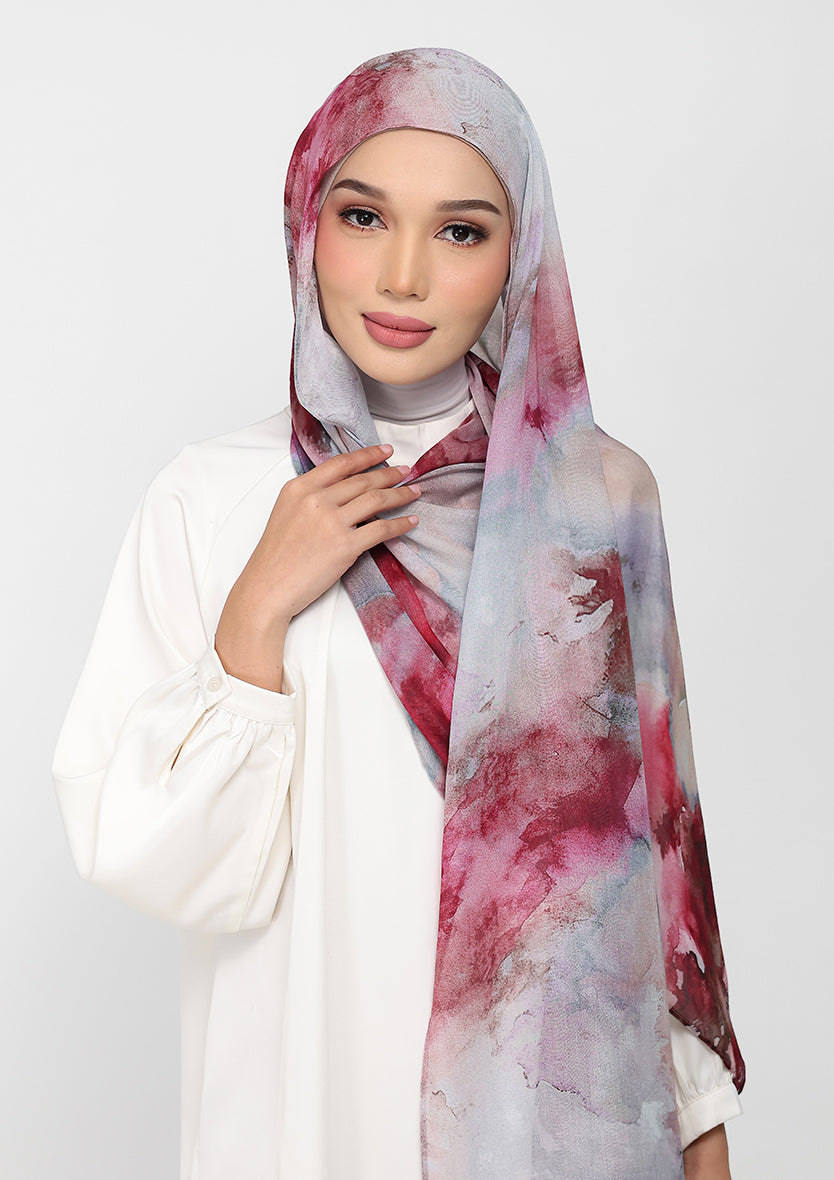 Rose Galaxy - Modal Woven Shawl