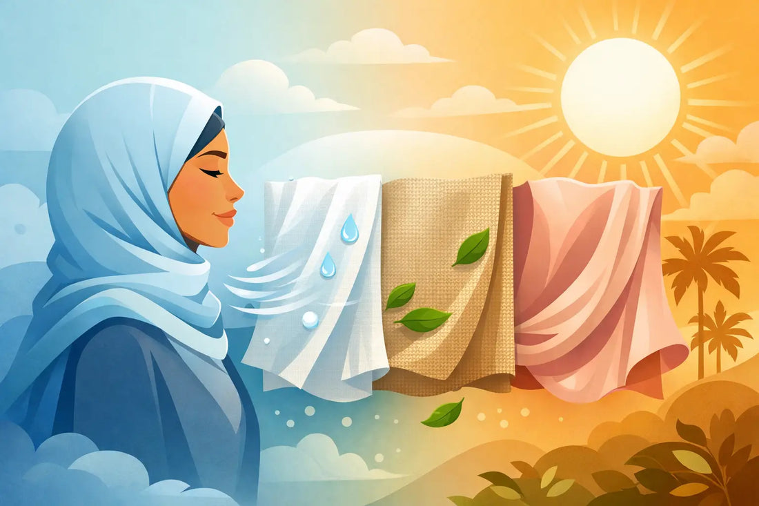 Which Hijab Fabric Stays Cool in Hot Weather?