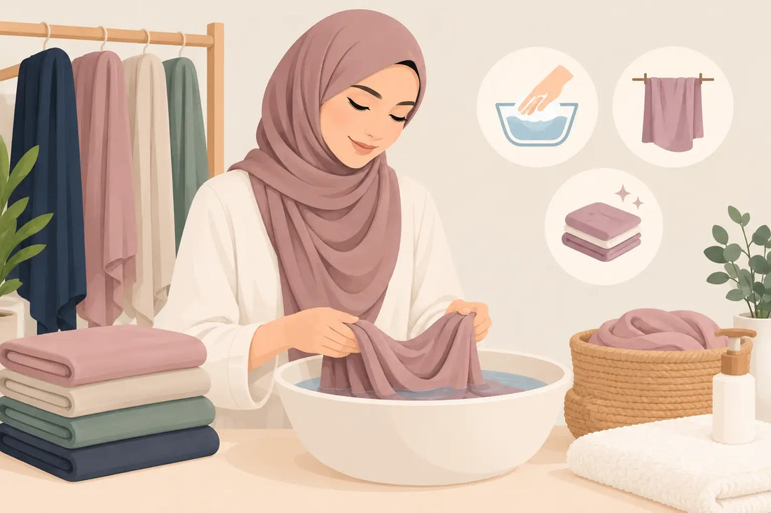 How to Care for Modal Hijabs and Keep Them Soft