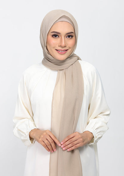 Dune - Plain Crinkled Chiffon
