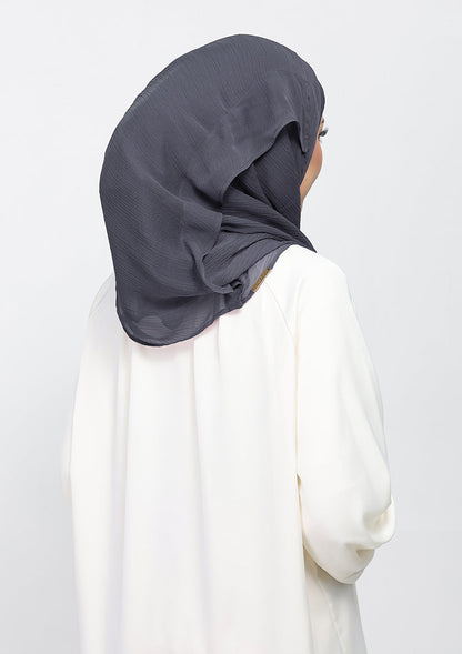 Iron-Plain Crinkled Chiffon