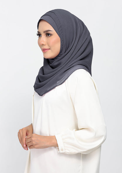 Iron-Plain Crinkled Chiffon