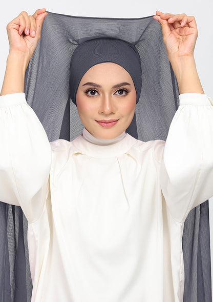 Iron-Plain Crinkled Chiffon