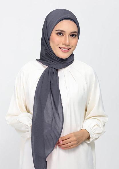 Iron-Plain Crinkled Chiffon
