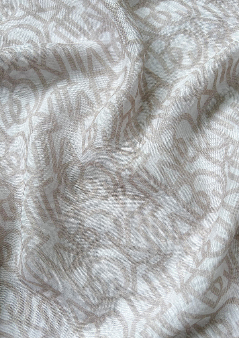 Bokitta Oblique Stone - Instant Modal Woven