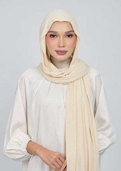 Angora - Ribbed Lenzing MicroModal Jersey Shawl