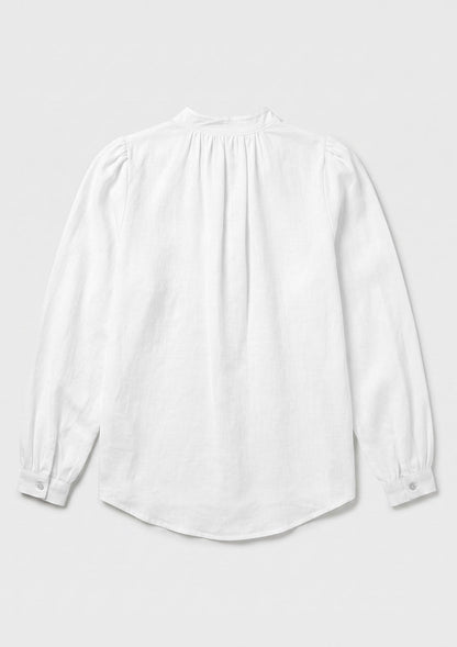 Capri Wrap Blouse - White