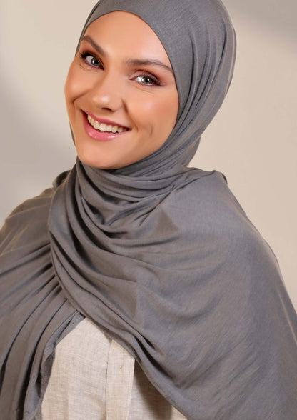 Dark Gray - Instant Jersey Lenzing®