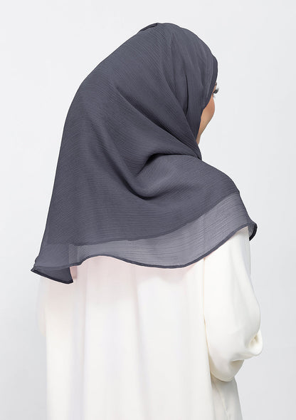 Iron-Plain Crinkled Chiffon