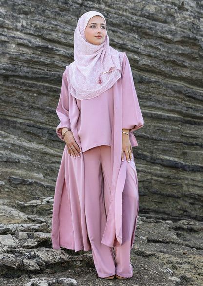 Pink - Haya 3 Piece Co-ord Set