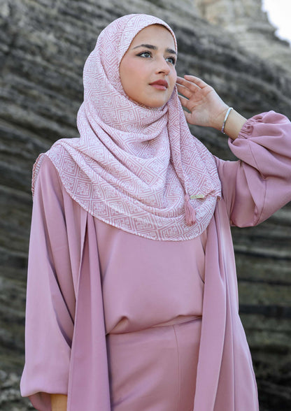 Pink -Haya 3 Piece Co-ord Set