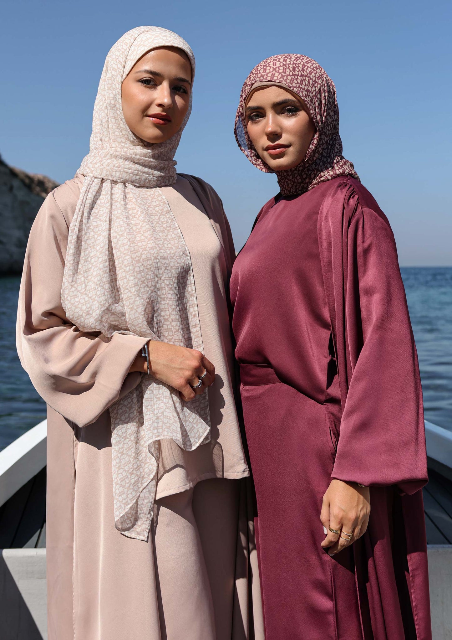 Burgundy - Haya 3 Piece Co-ord Set