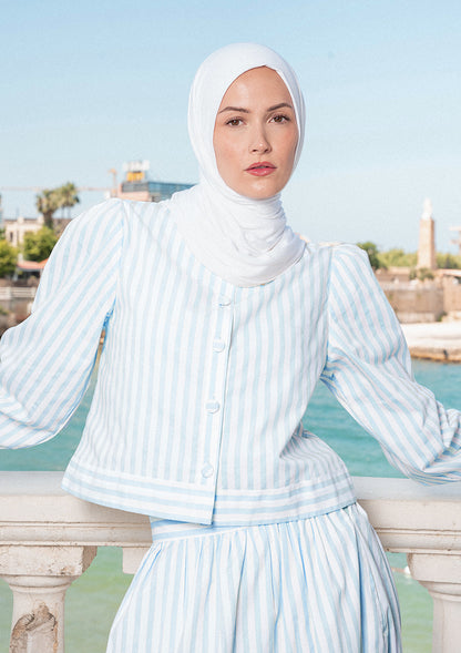 Portofino Set - Blue - 100% cotton