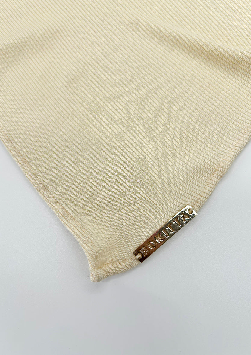 Angora - Ribbed Lenzing MicroModal Jersey Shawl