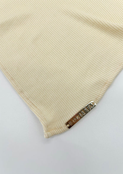 Angora - Ribbed Lenzing MicroModal Jersey Shawl
