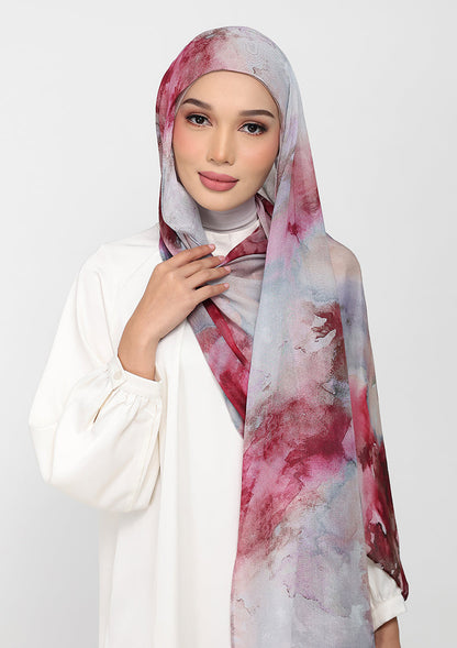 Rose Galaxy - Modal Woven Shawl