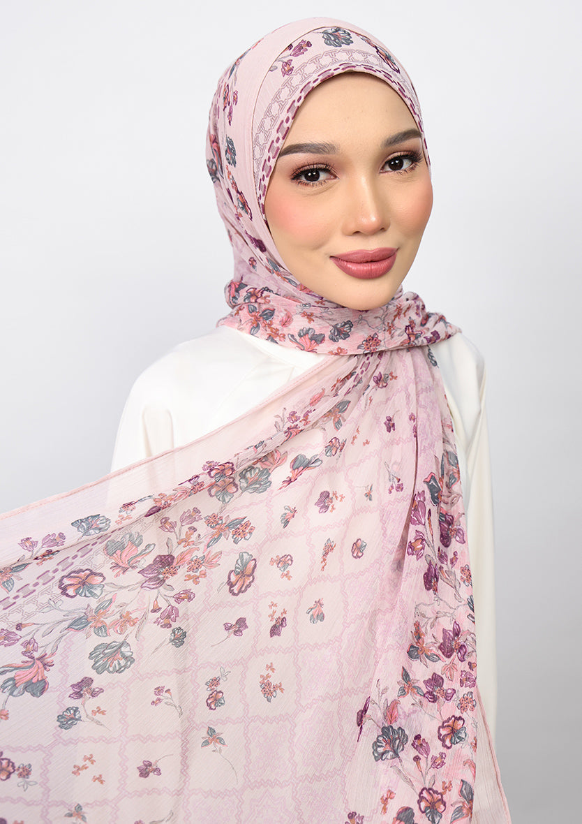 Royal Mosaic - Instant Hijab With Inner