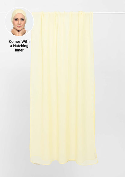 Vanilla - Shawl With Inner