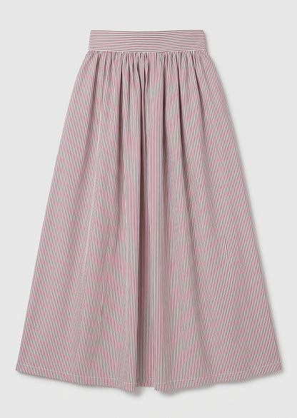 Tuscany Skirt - Red - 100% cotton